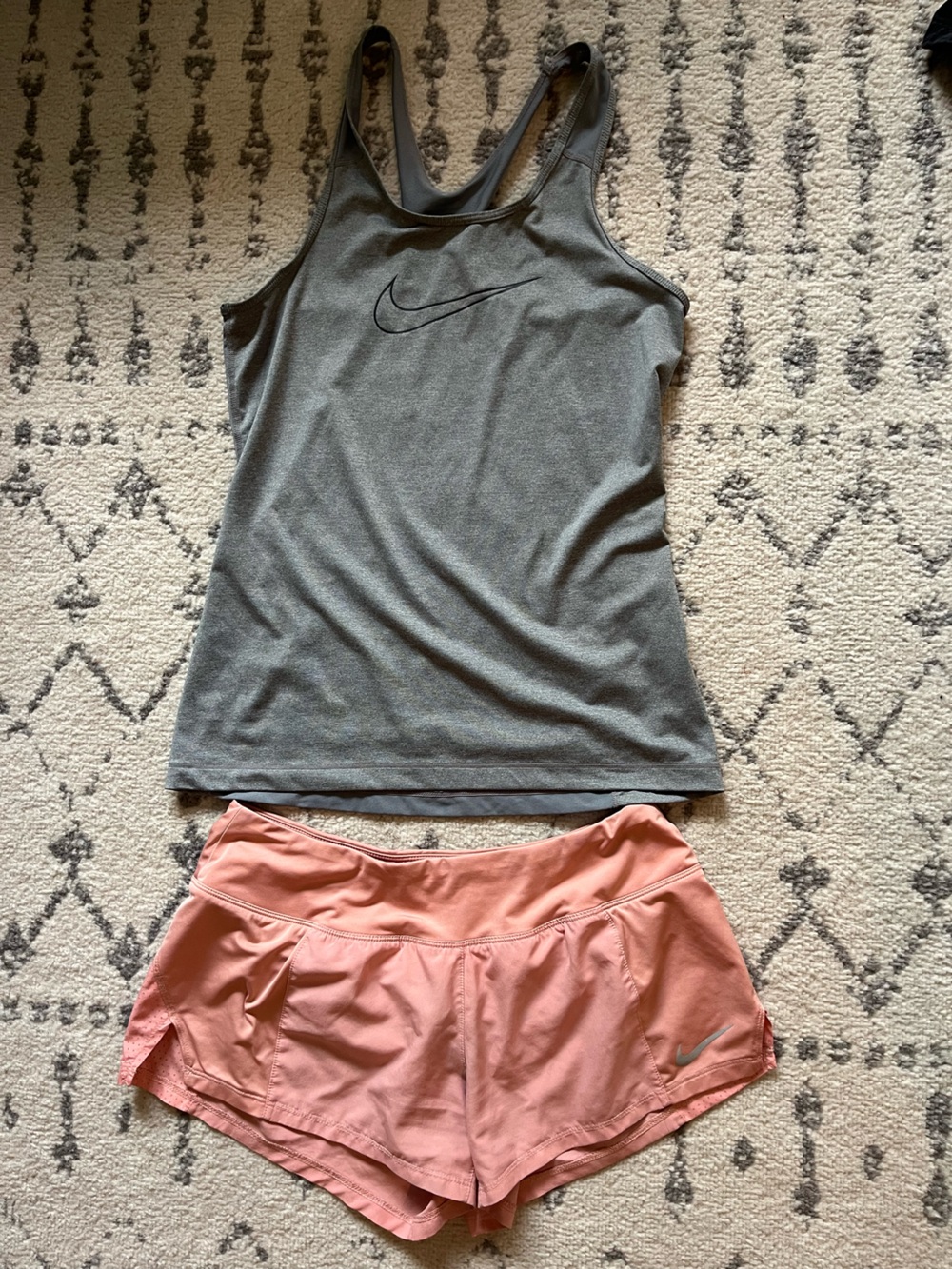 Workout Skirt with Pink Waistband